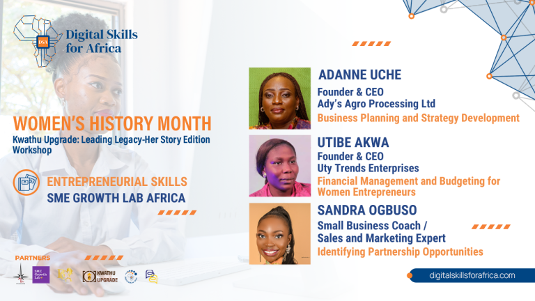 ENTREPRENEURIAL SKILLS DEVELOPMENT WORKSHOP | SME Growth Lab Africa