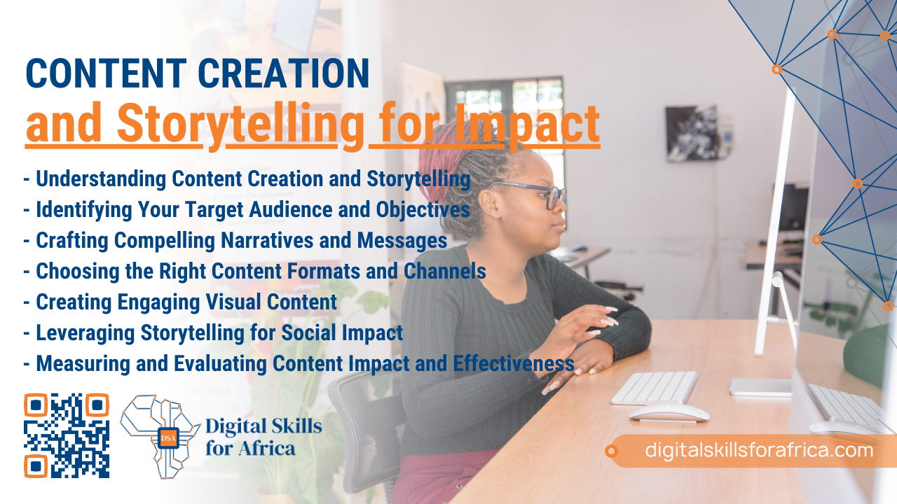 Content Creation and Storytelling for Impact