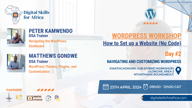 NAVIGATING AND CUSTOMISING WORDPRESS | Kwathu Kollective