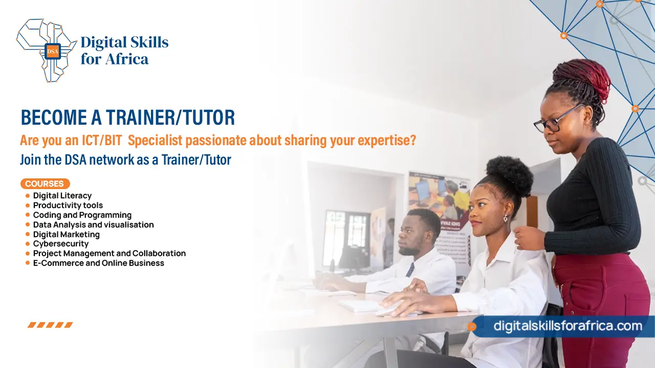 Become a Trainer - Digital Skills for Africa