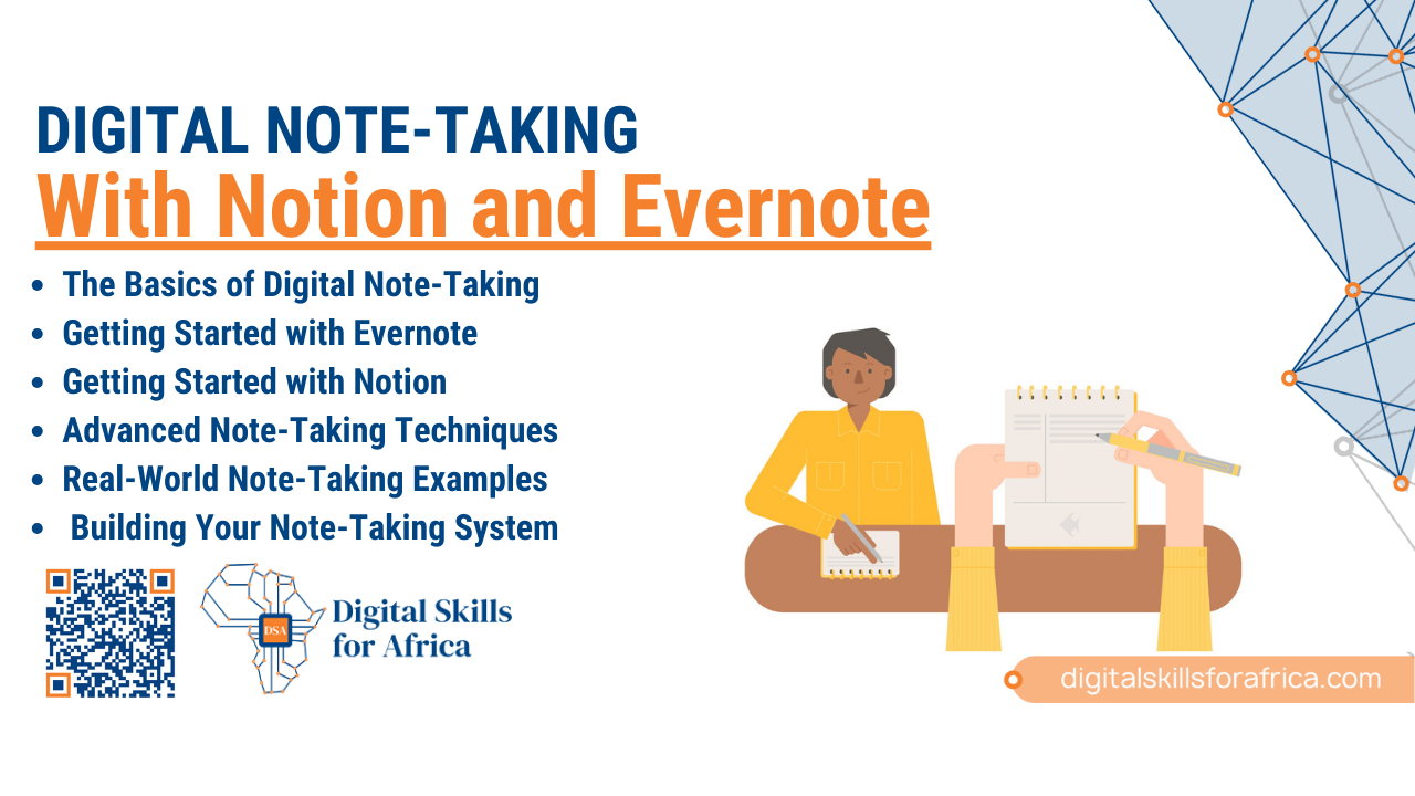 Digital Note-taking with Notion and Evernote